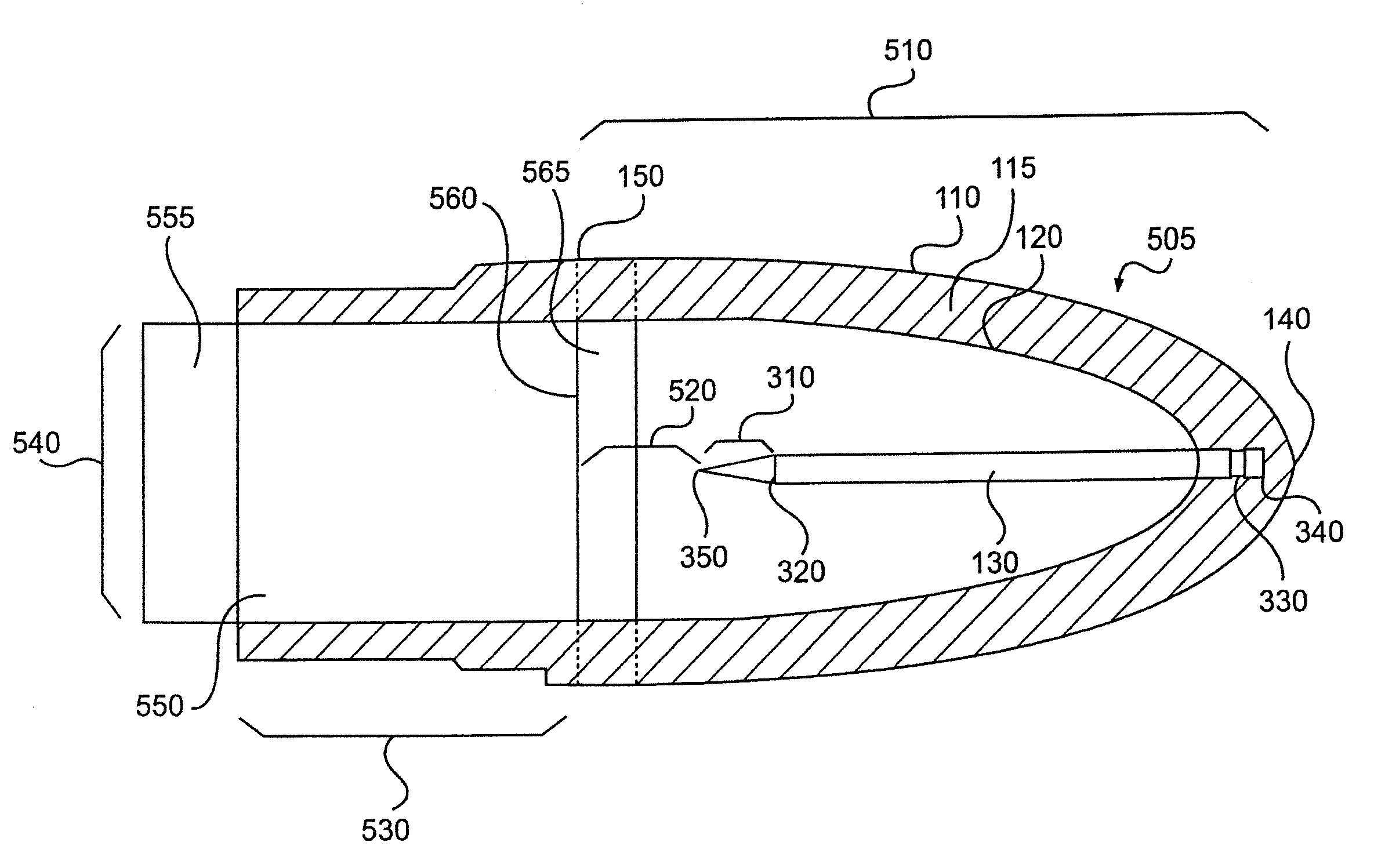 Methods and devices for reducing reflection-illuminated artifacts