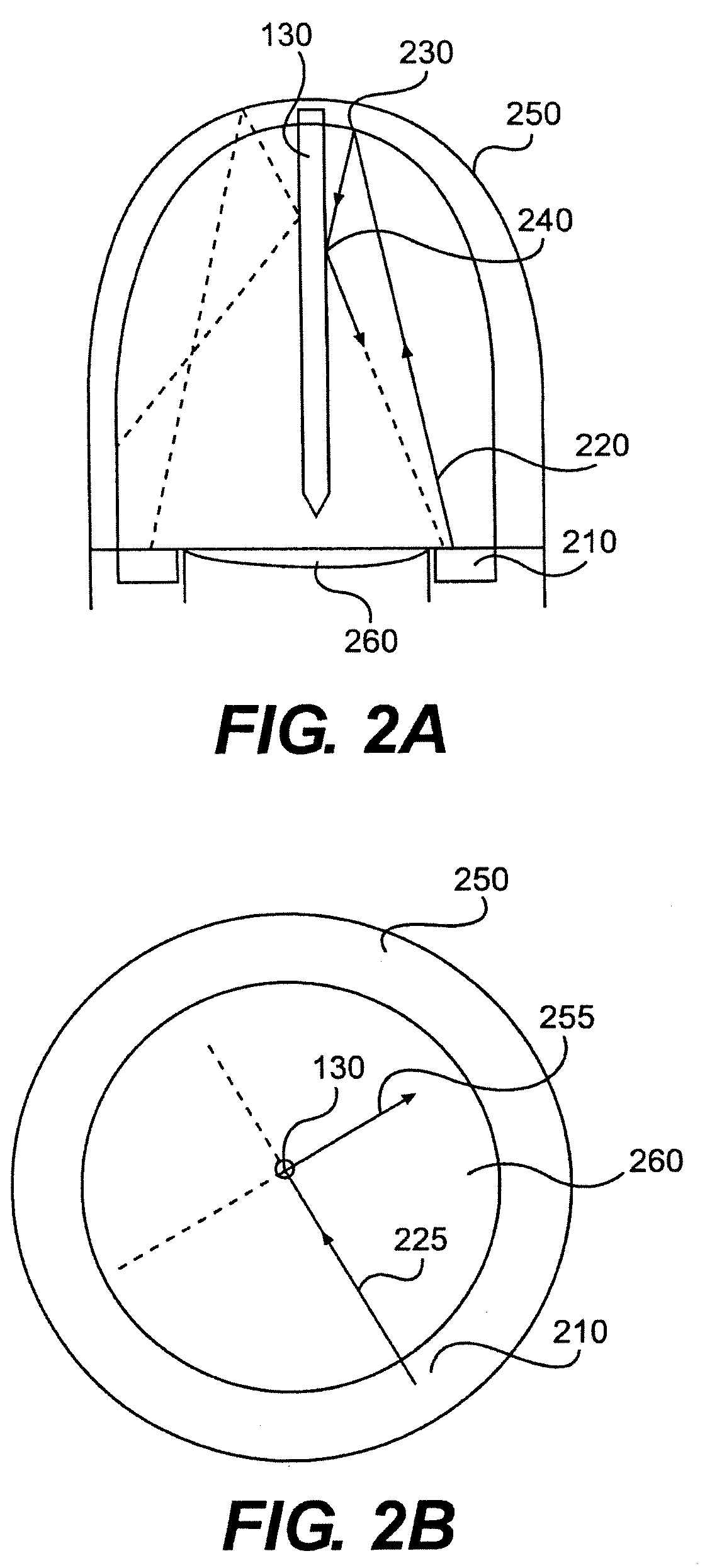 Methods and devices for reducing reflection-illuminated artifacts