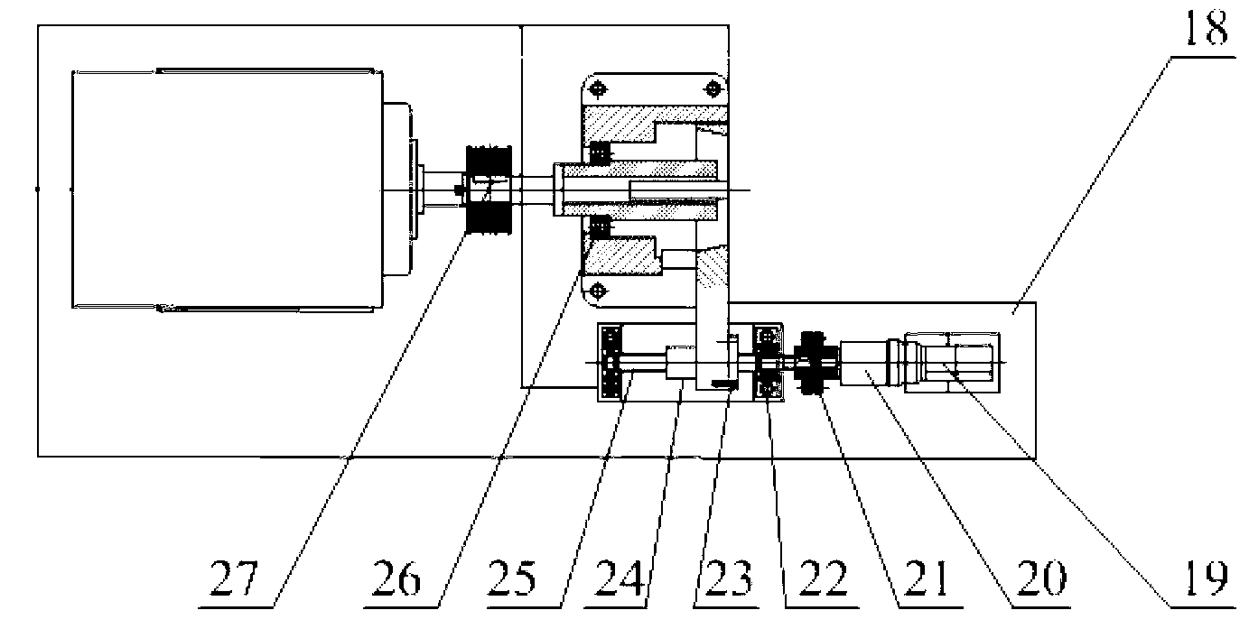 Variable-speed circumferential low-stress bending fatigue crack precise blanking machine and blanking method thereof