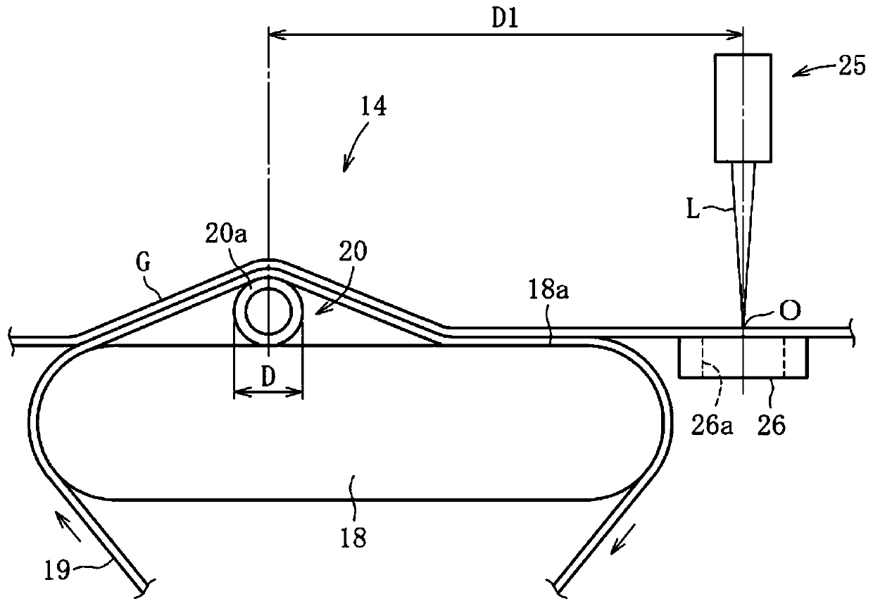 Method for producing glass film