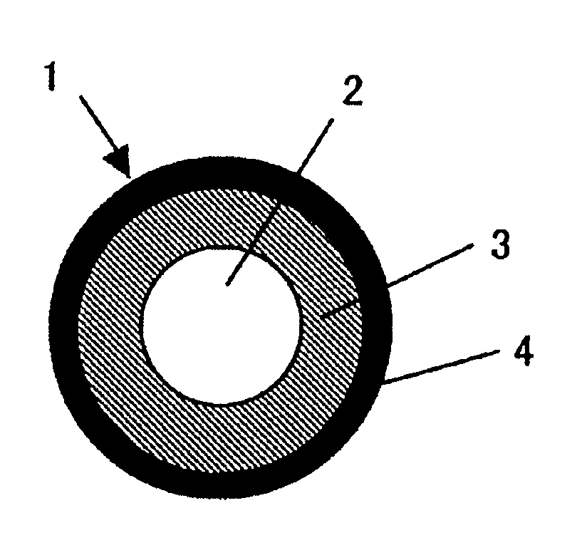 Developing roller and method of producing the roller, process cartridge, and electrophotographic image-forming apparatus