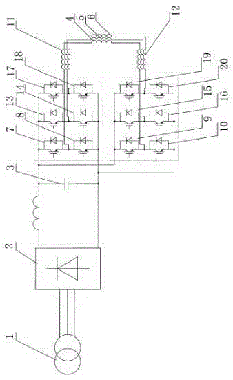 high-power-drive-system-for-asynchronous-motor-and-control-method-of