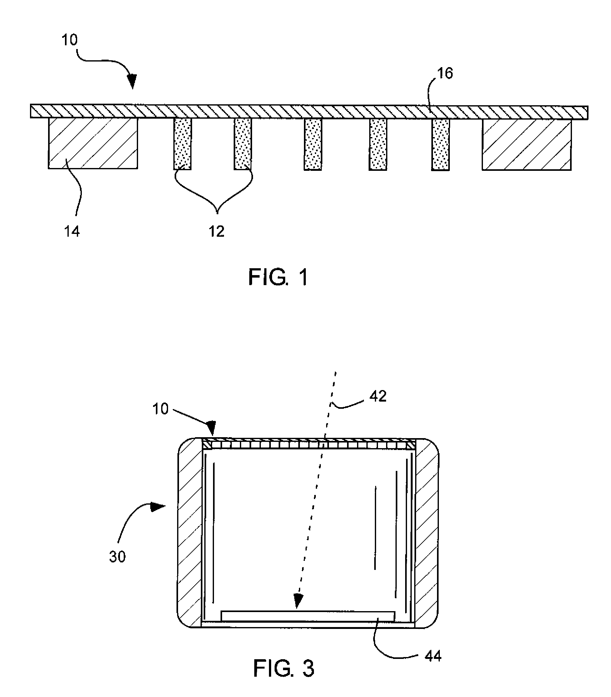 X-Ray Window with Grid Structure