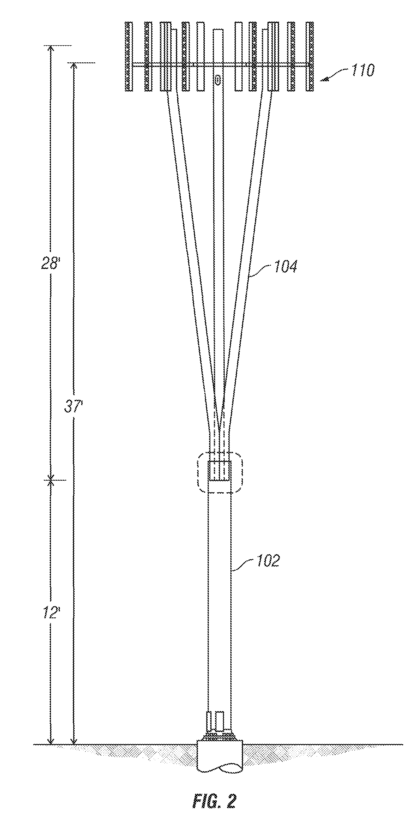 System, Method and Apparatus for Supporting and Concealing Radio Antennas