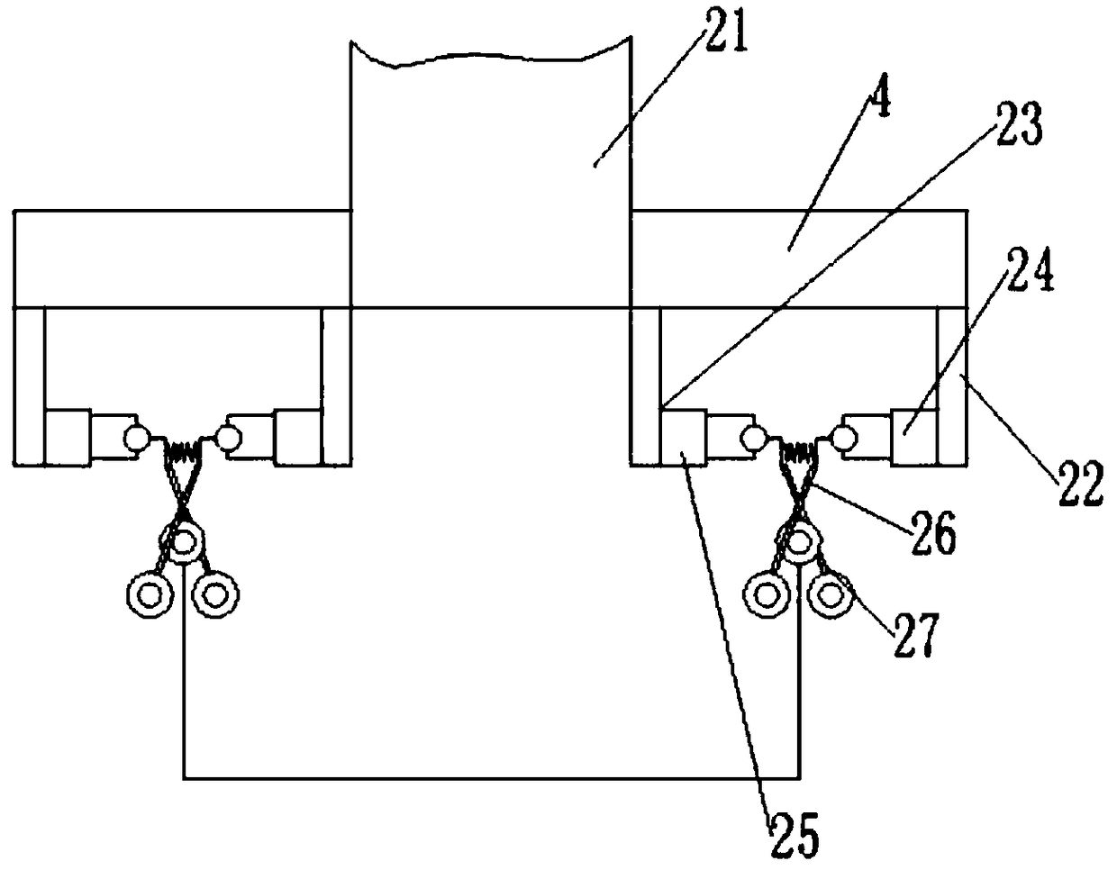 Packing device with weighing function for selling agricultural products