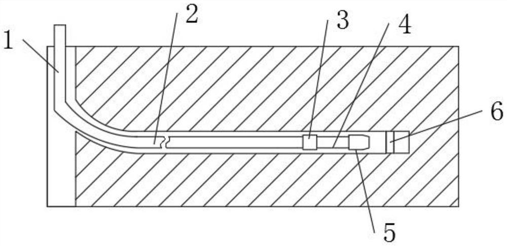 Ultra-short radius horizontal well open hole hydraulic sand blasting deep penetration system and penetration method