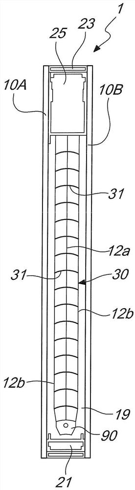 Building-integrated photovoltaic apparatus, in particular for windows and the like, method and slat for apparatus