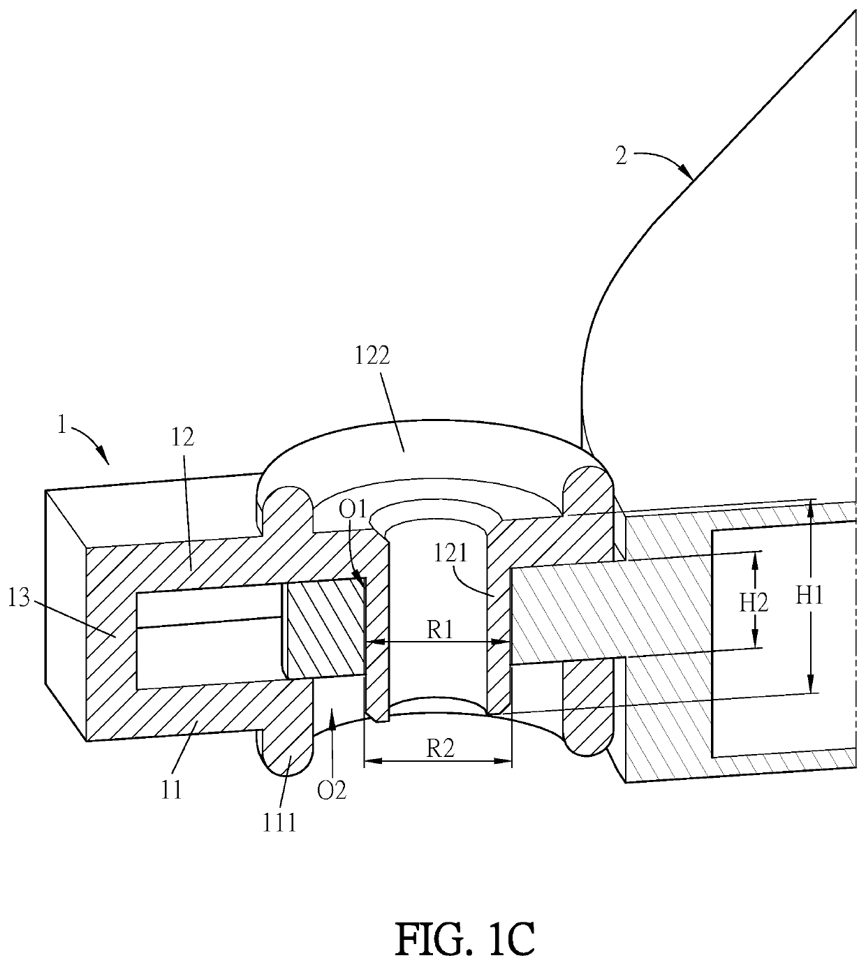 Shockproof element and electronic device