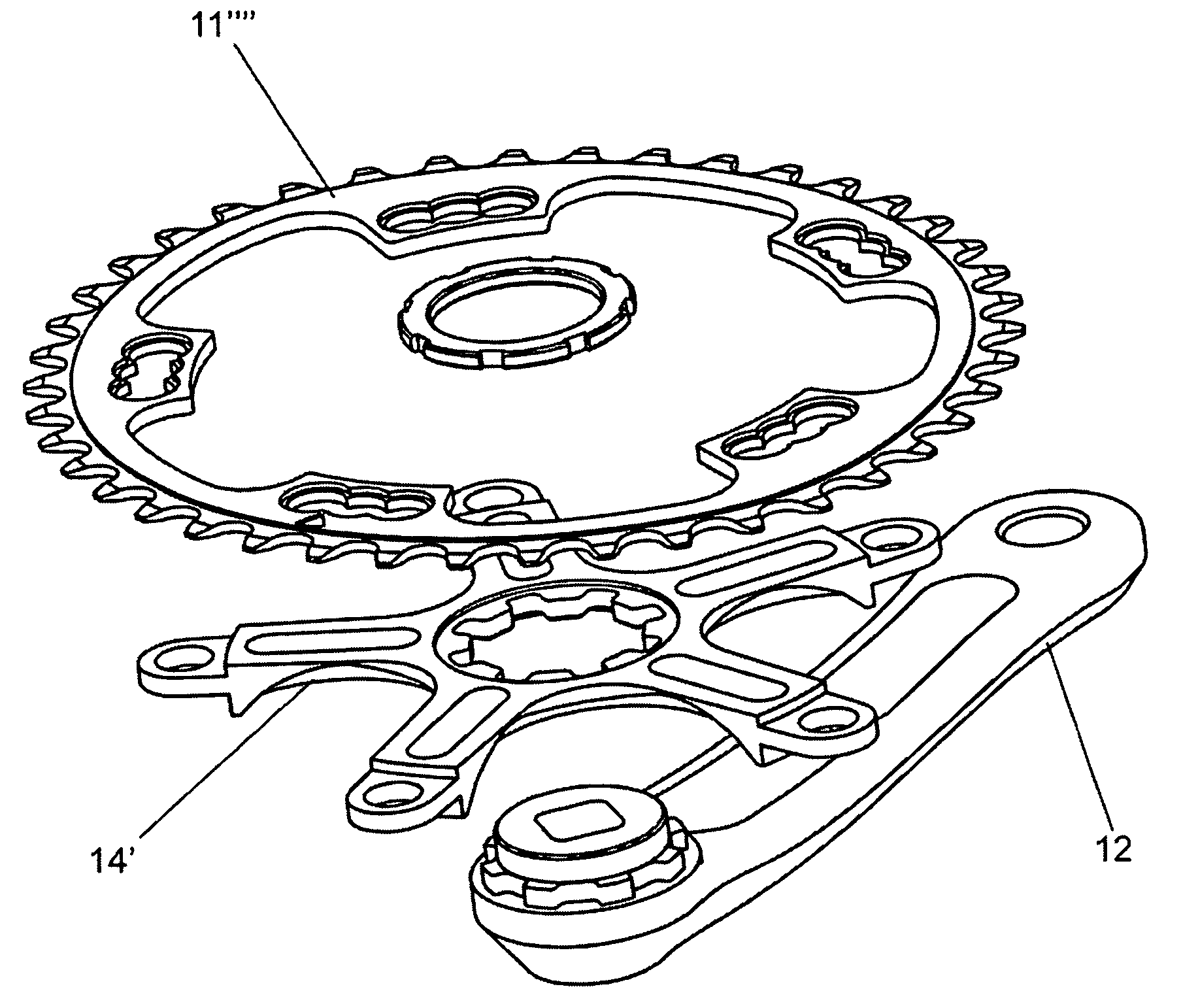 Ovoid chainrings for optimising conventional pedaling