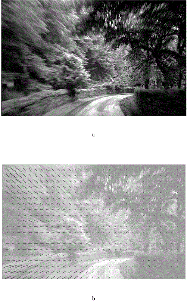 Non-uniform image motion blur removing method based on deep neural network