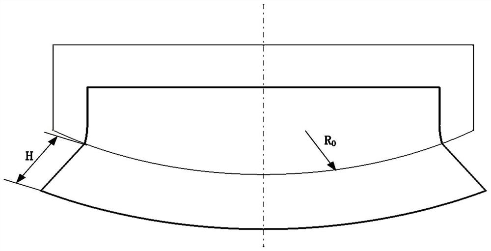 Device based on rubber bladder forming with movable side pressure block and method of use thereof