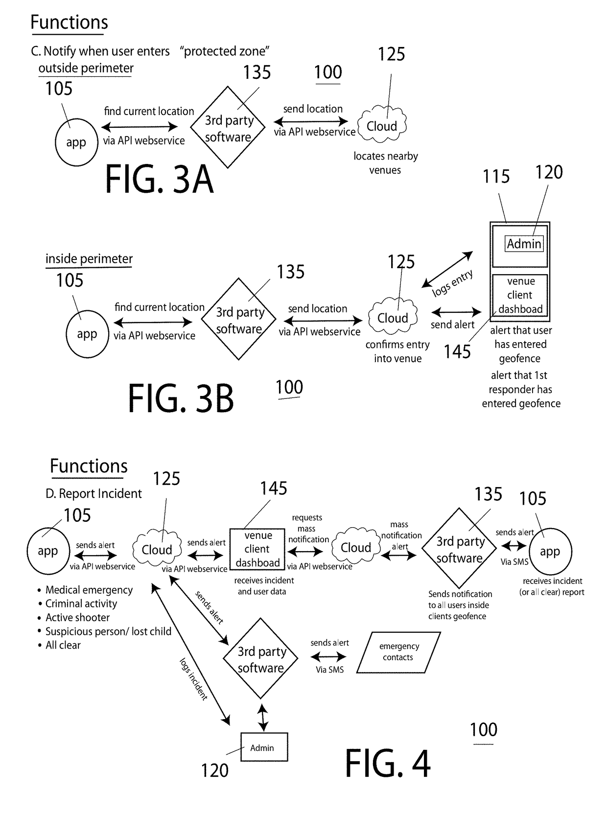 Mass notification and venue security system and method