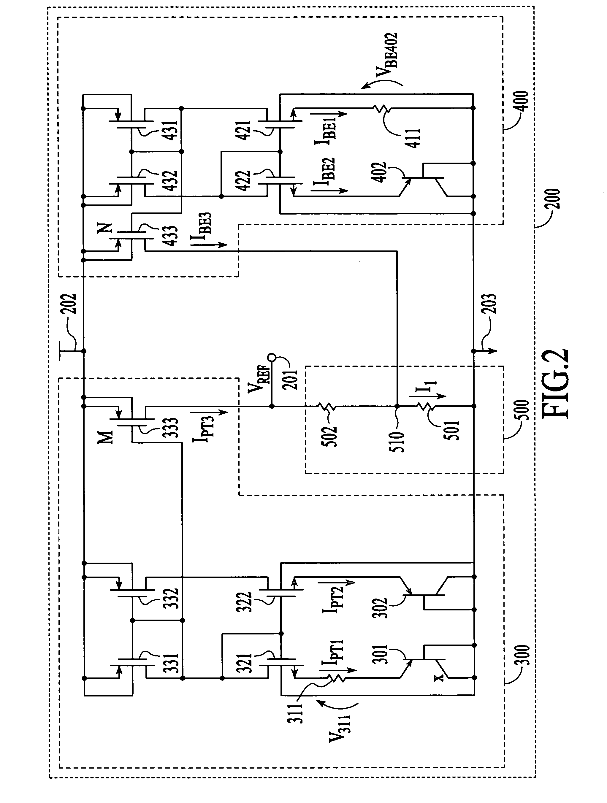 Bandgap reference voltage circuit