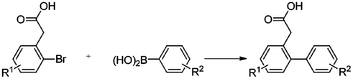 A kind of synthetic method of phenanthrene derivatives substituted by hydroxy