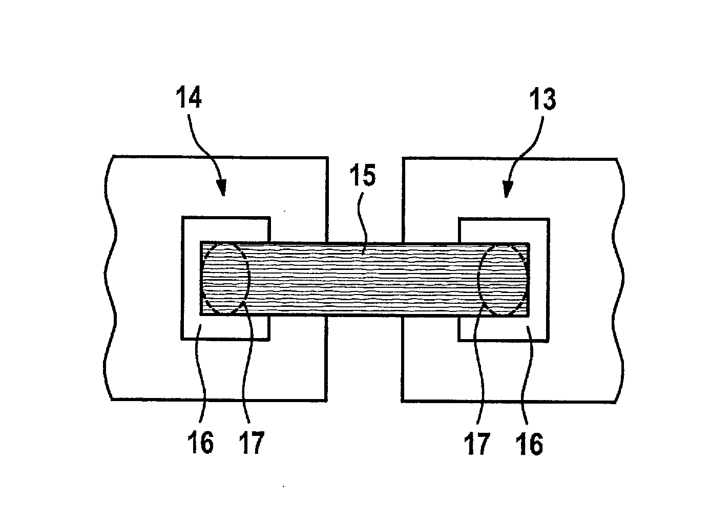 Method for connecting poles of battery cells