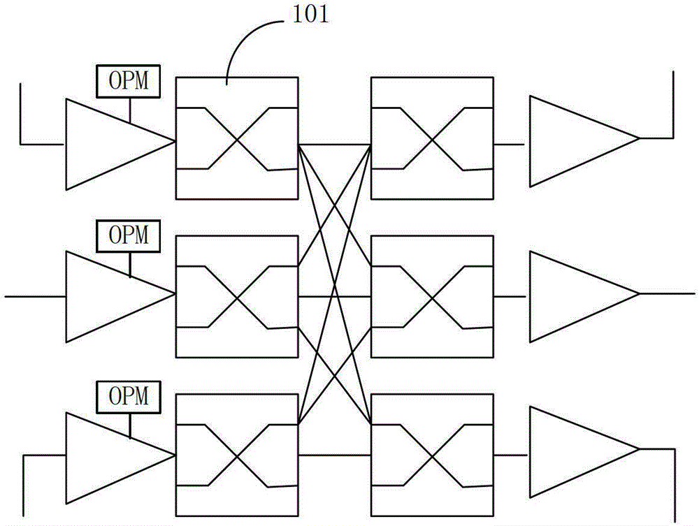 Method, device and system for online calibration of configurable site wavelength-dependent attenuation