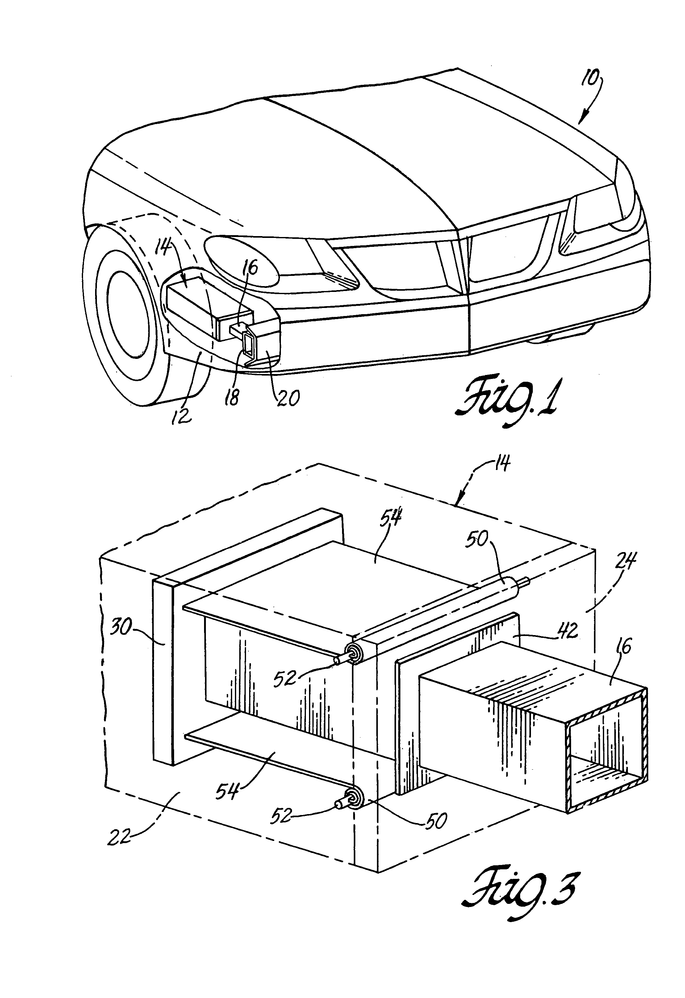 Tunable, healable vehicle impact devices
