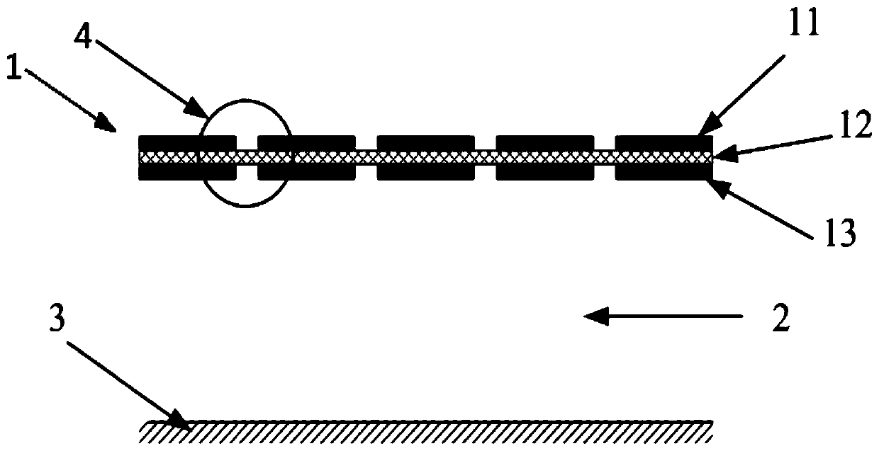 Light composite type wide-frequency-band sound absorber