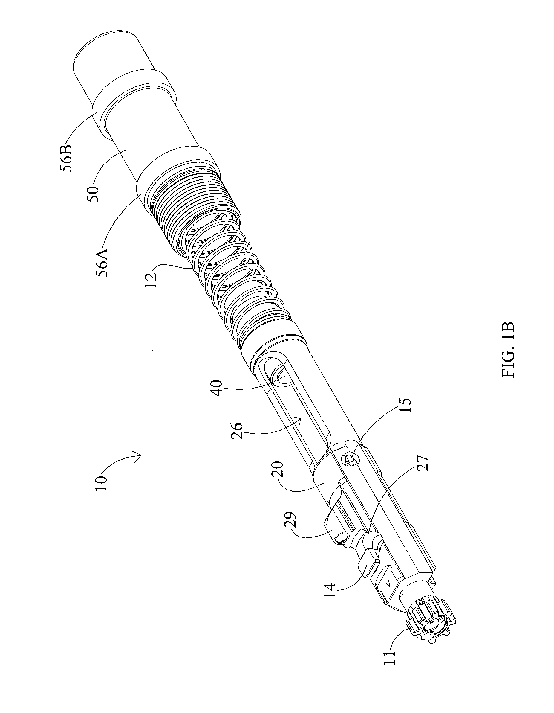 Firearm buffer system and buttstock assembly