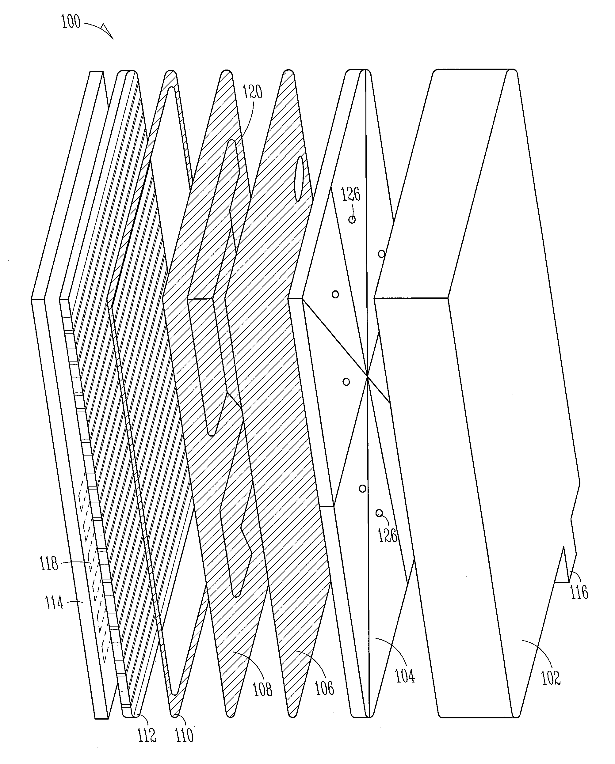 Fuel cell systems including space-saving fluid plenum and related methods