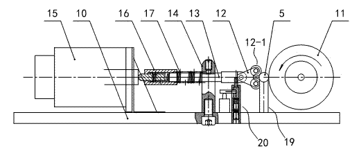 Rotary installation machine of movable optical-fiber connector