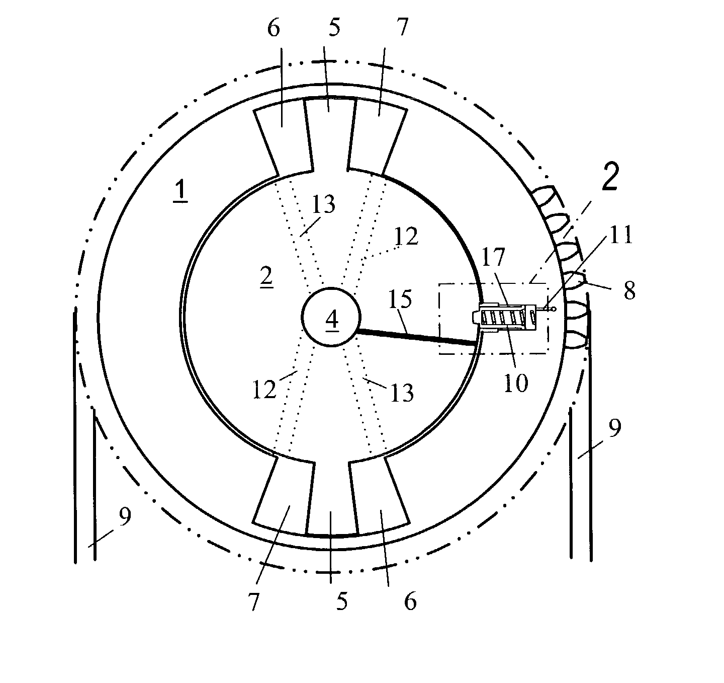 Vct lock pin having a tortuous path providing a hydraulic delay