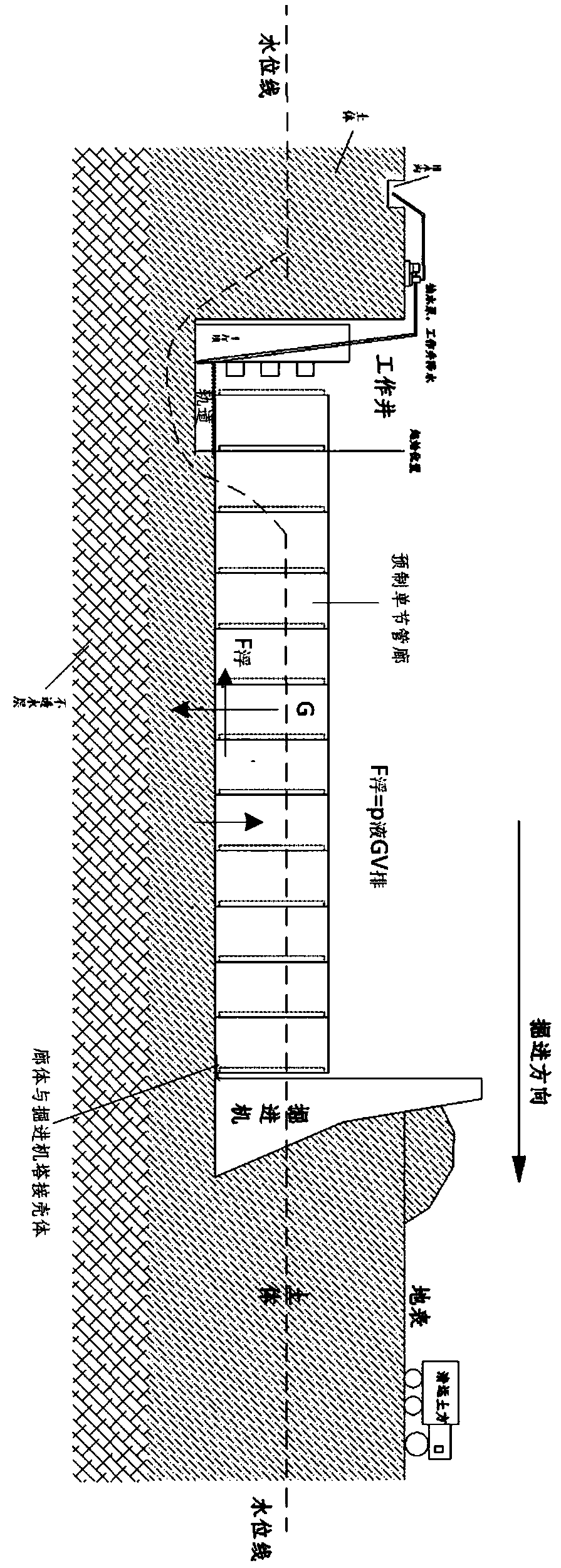 Mounting method of prefabricated pipe gallery