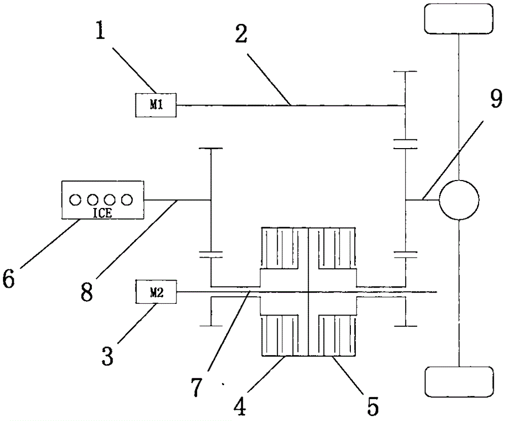 Dual-motor parallel serial driving module and vehicle