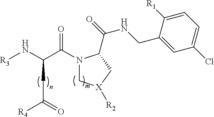 Trypsin-like serine protease inhibitors, their preparation and use as selective inhibitors of the clotting factors iia and xa