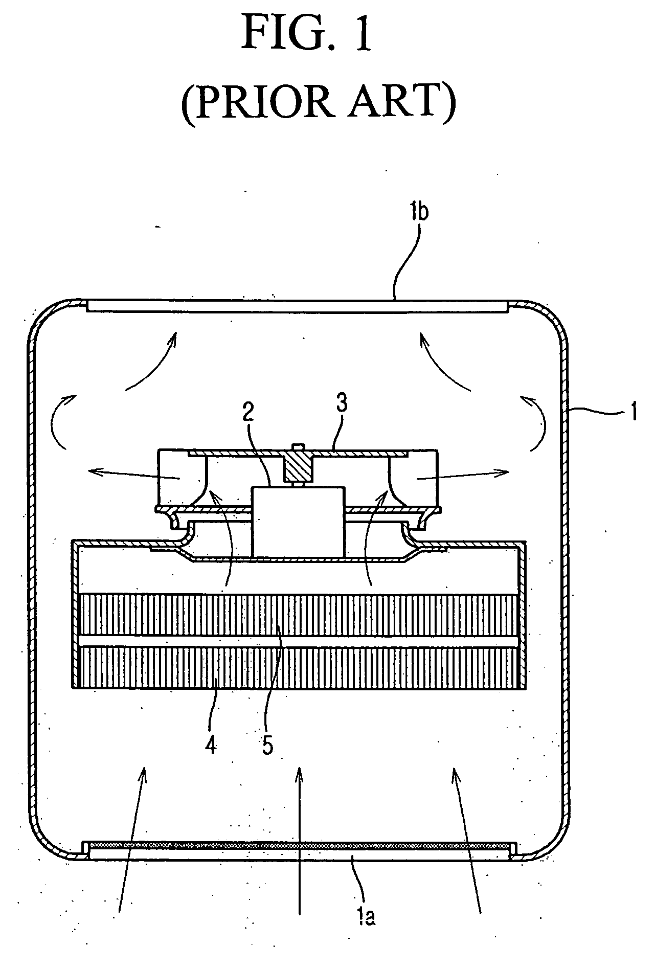 Dehumidifier and centrifugal blower thereof