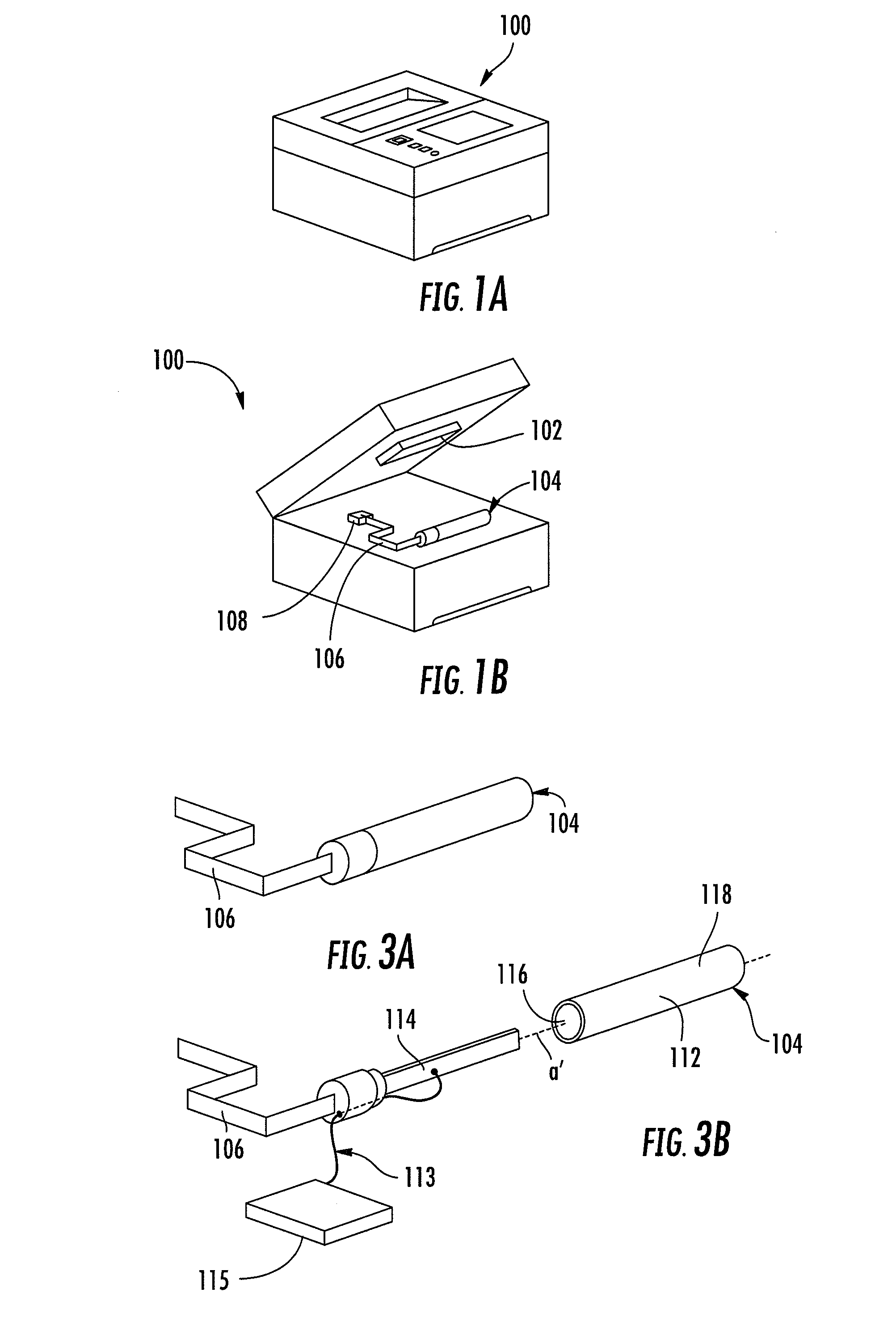Platen incorporating an RFID coupling device