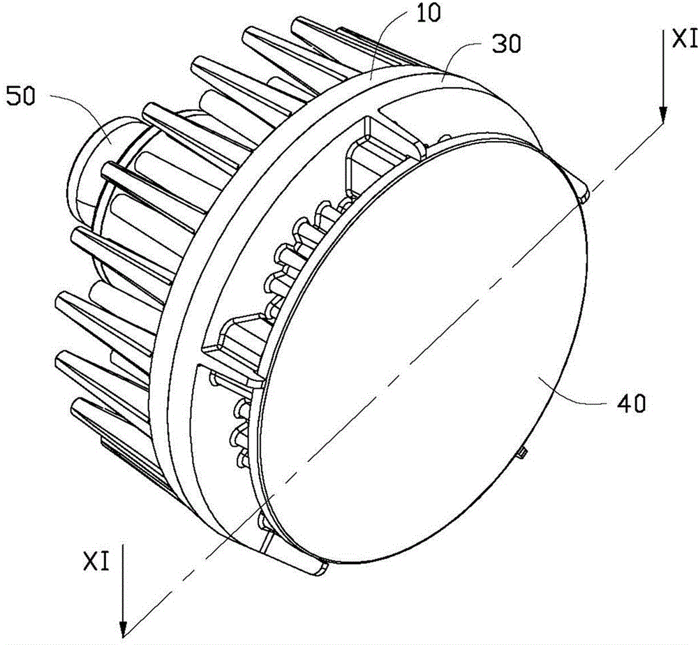 LED projection lamp