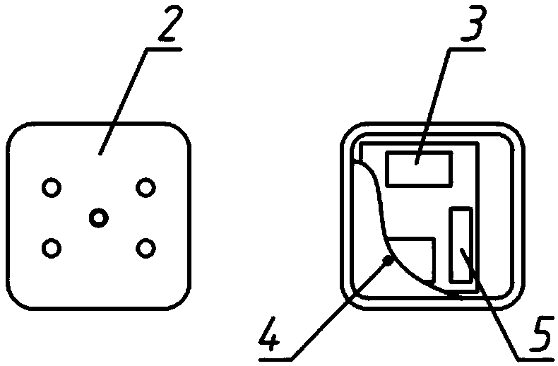 Anti-disassembly alarm device for positioning wristband