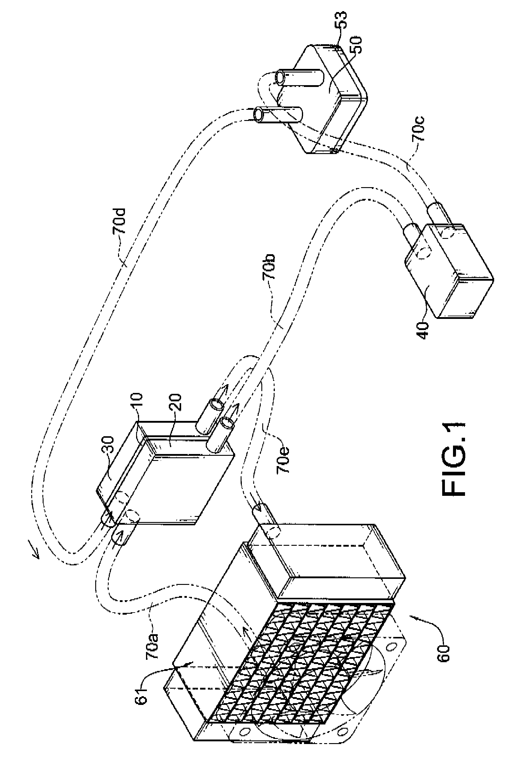 Liquid cooling system with thermoeletric cooling module