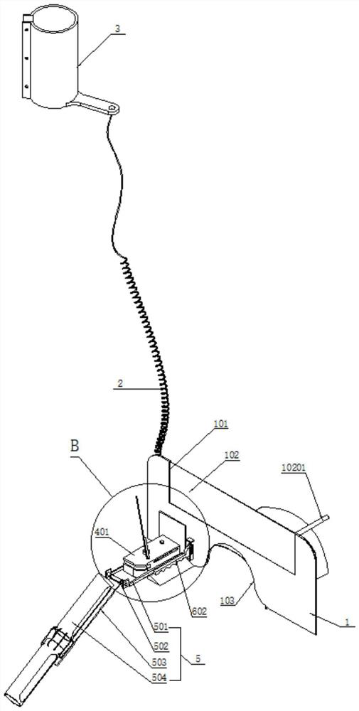 Ultrasound-assisted blood sampling device