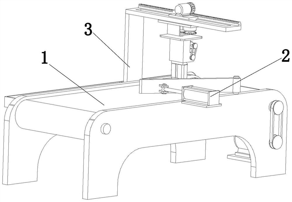 Bearing ring machining feeding device