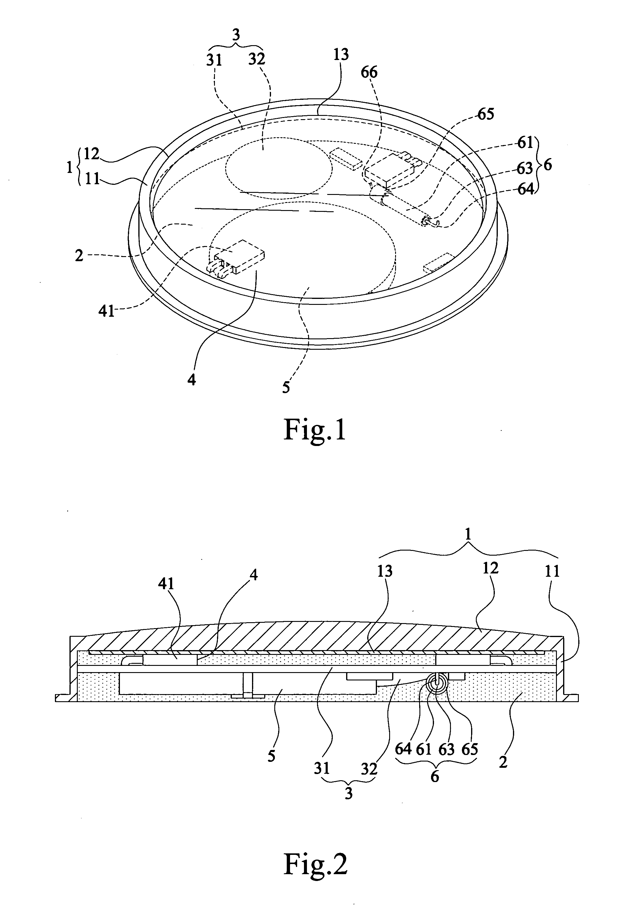 Vibrating and twinkling LED backlighting device