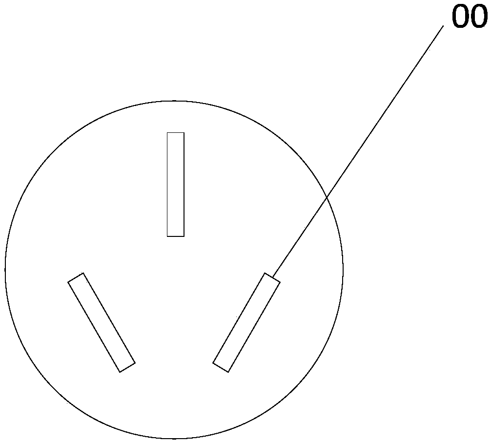 Socket and code scanning charging device