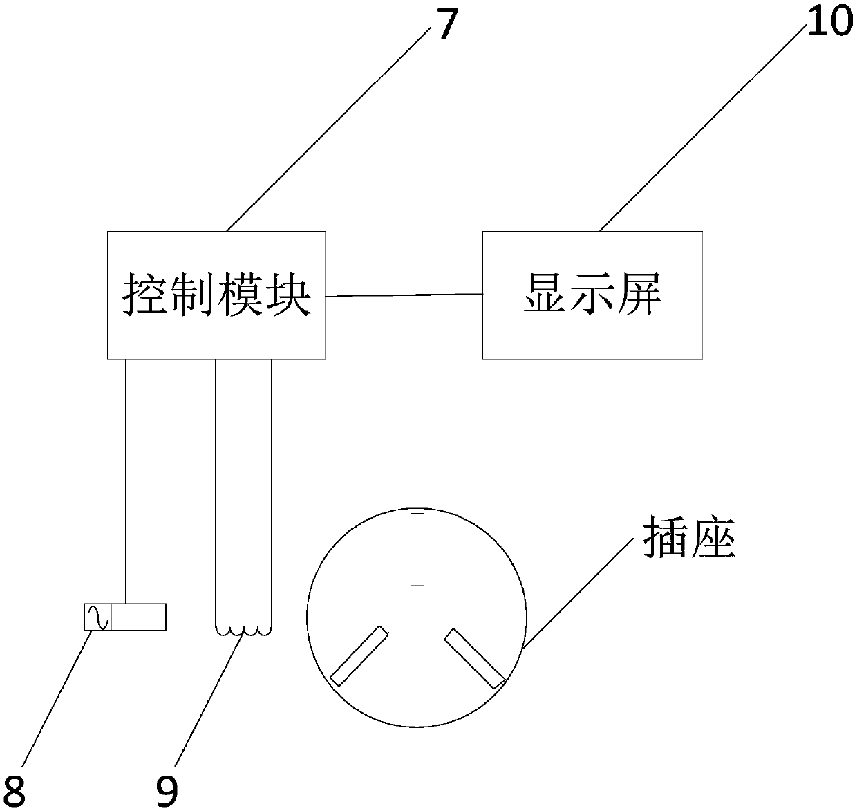 Socket and code scanning charging device