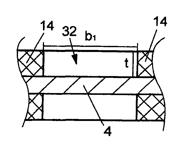 Friction part for a frictionally acting device, and frictionally acting device having a friction part of said type