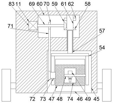 A trenching equipment for foundation