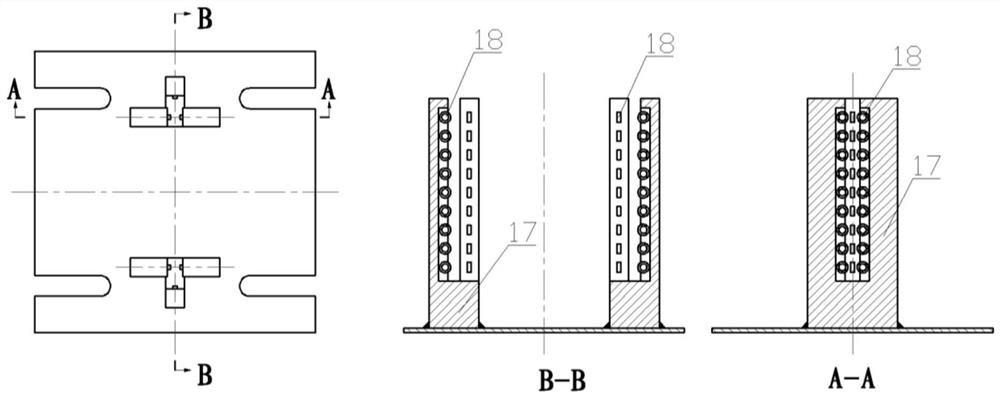 A lateral stiffness test system for high temperature internal pressure shear deformation of pipeline system