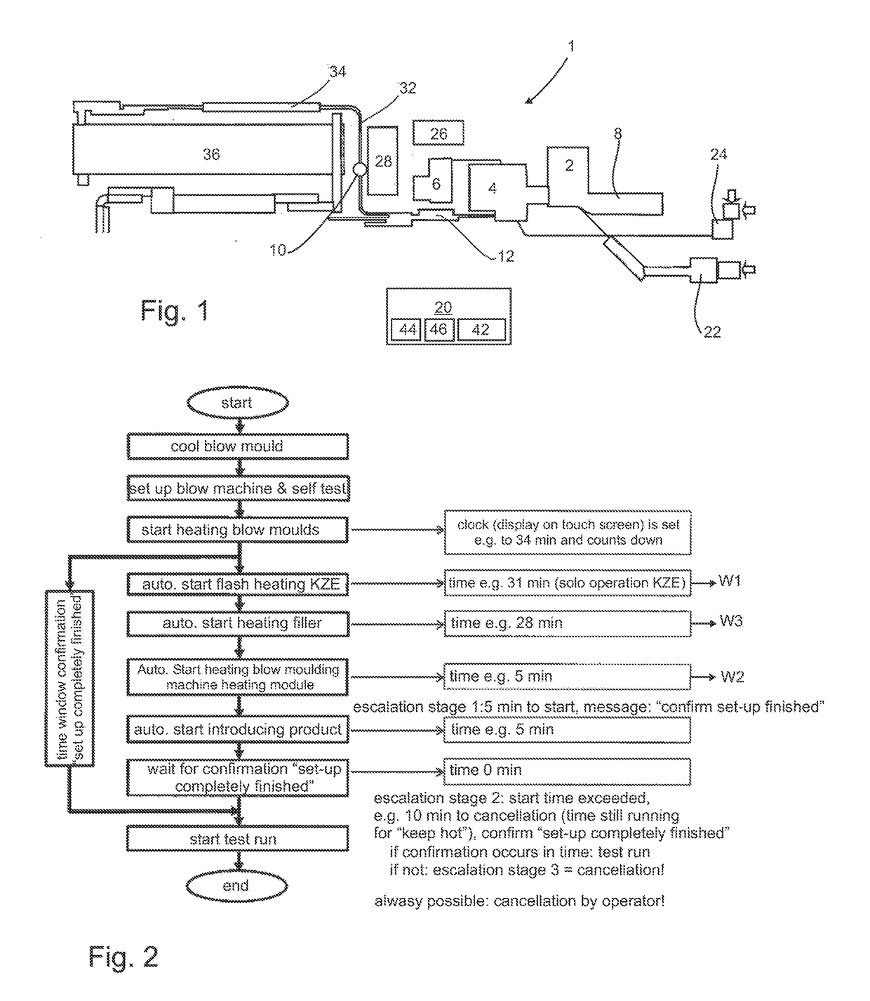 System and method for carrying out a changeover process in a beverage production plant