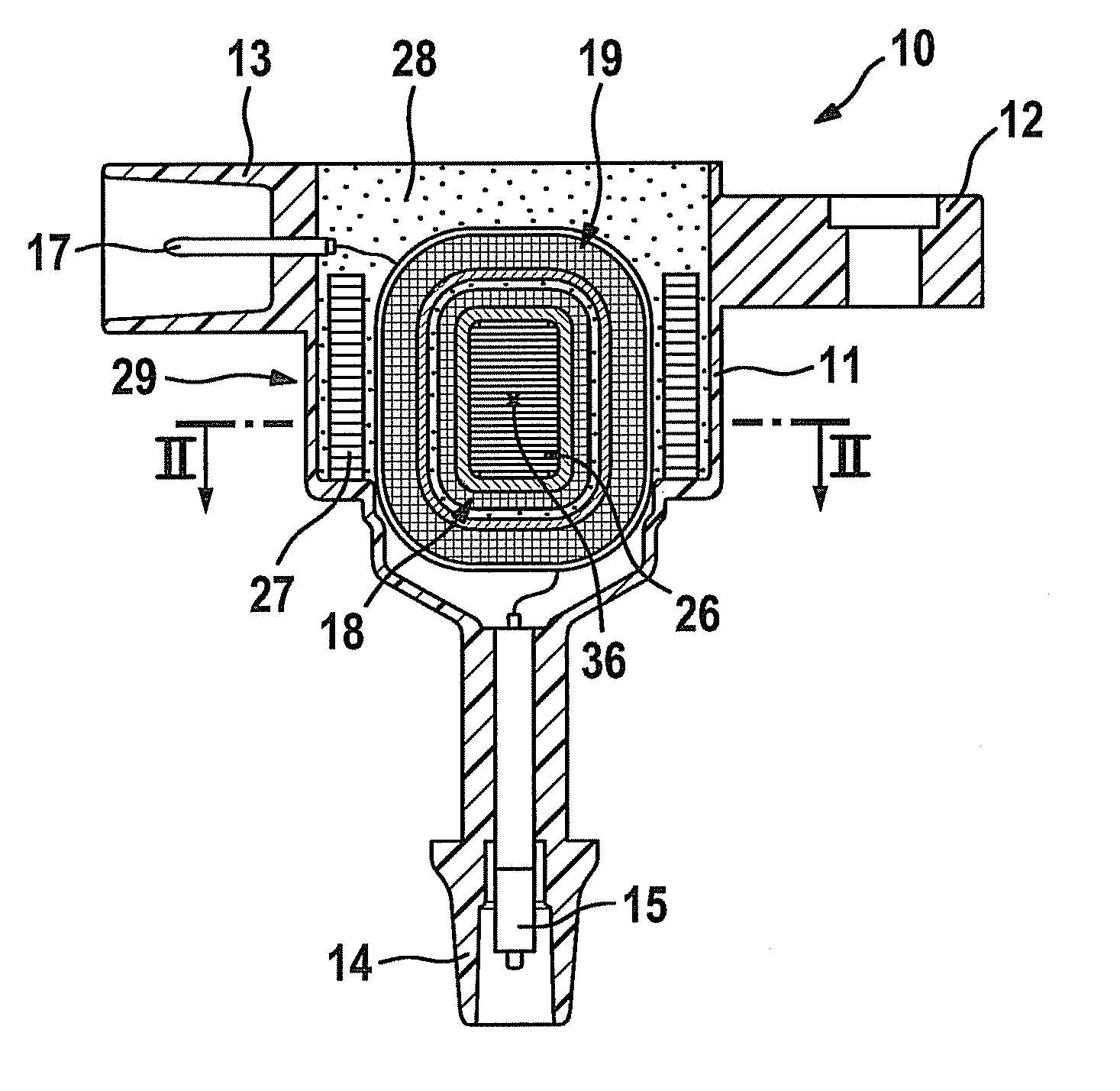 Ignition coil, in particular for an internal combustion engine of a motor vehicle