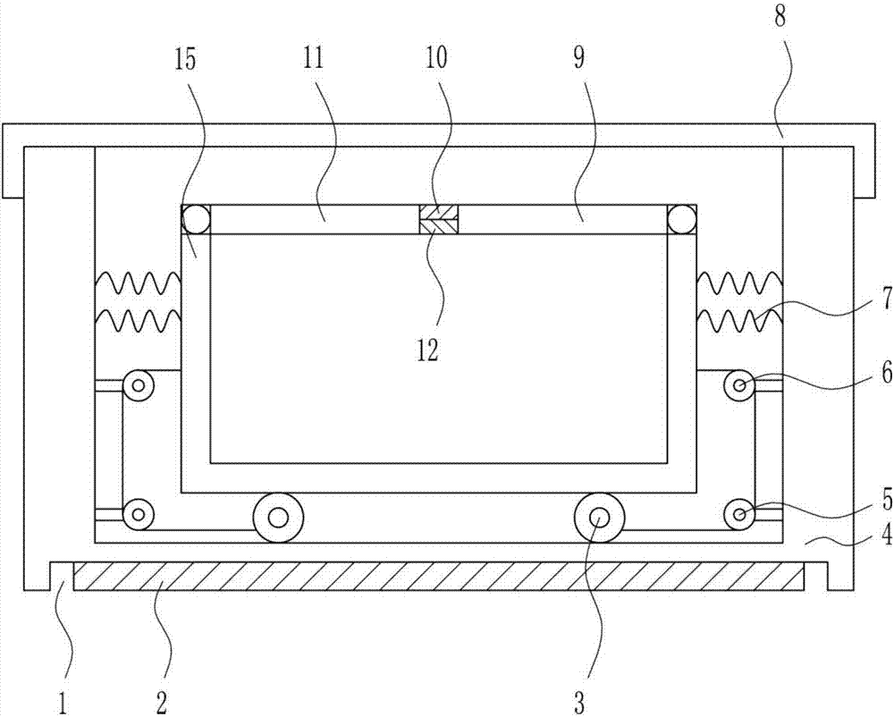 A mosaic tile safety transport device