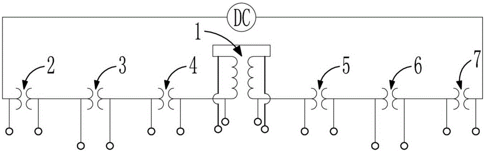 Identification method of distribution transformer coil material