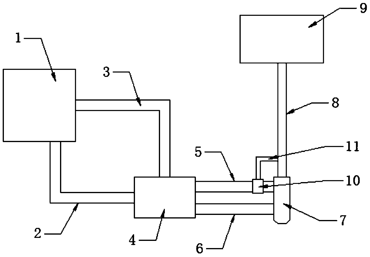 An oil supply system for generating sets suitable for plateau anoxic environment