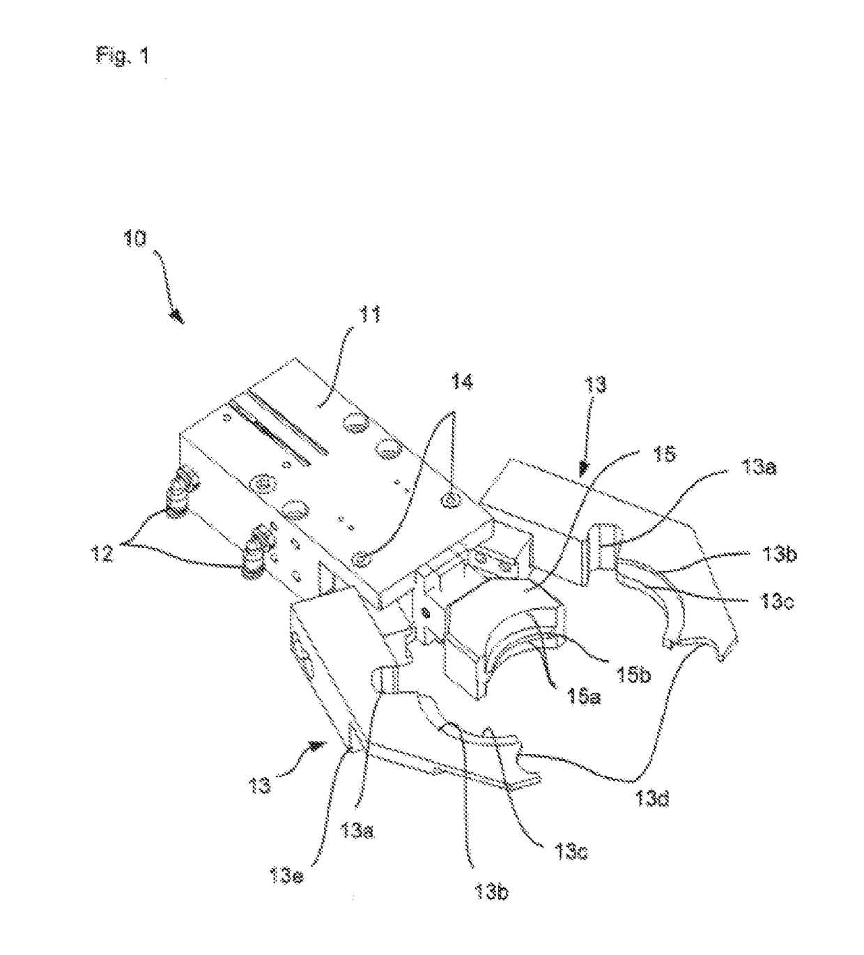 Gripping device for a processing tool, storage system and method