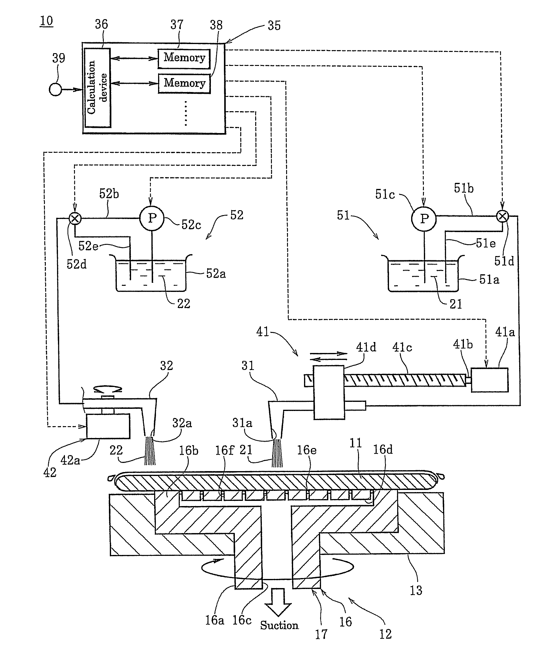 Method for etching single wafer