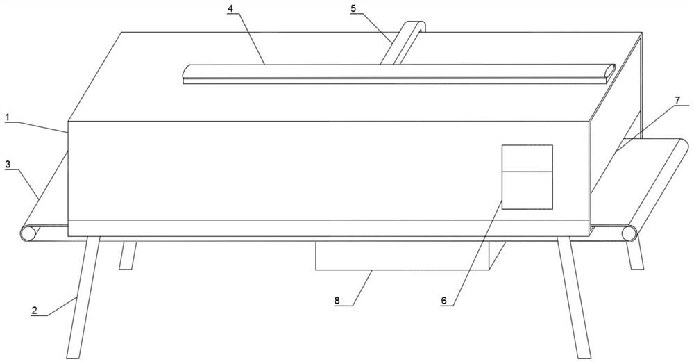 Intelligent adhesive spraying equipment for crayfish ice coating and freshness locking